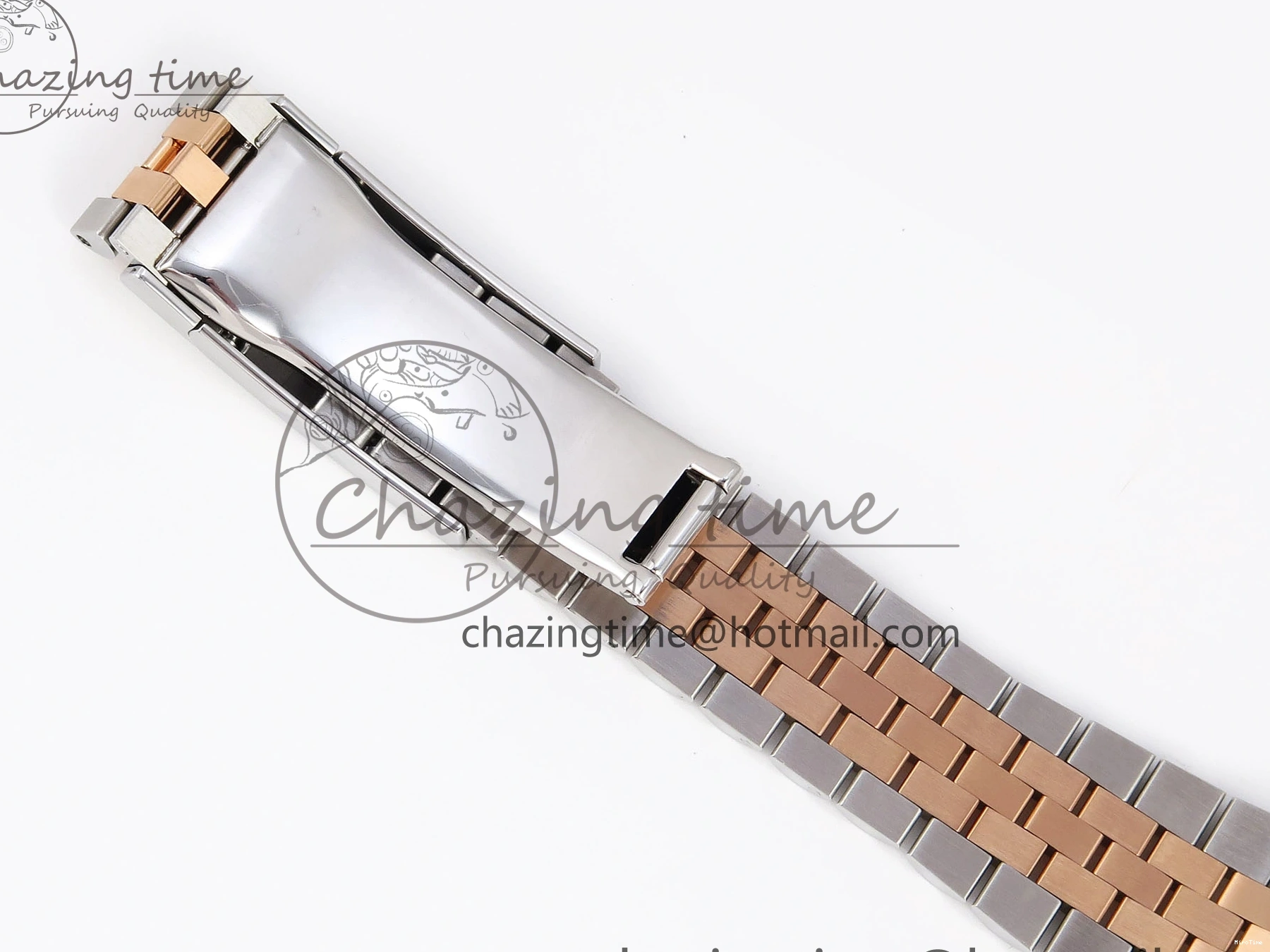 MiroTime 0226 Original DateJust 41 126331 904L SS RG VSF 1:1 Best Edition Brown Dial on Jubilee Bracelet VS 1711